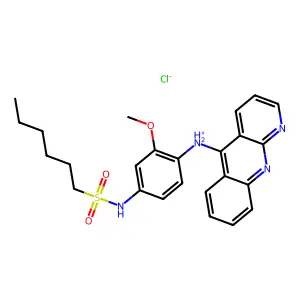 Compound C25H29ClN4O3S structure