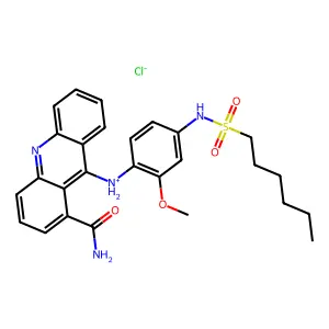 Compound C27H31ClN4O4S structure
