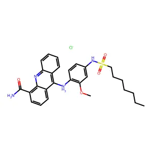 Compound C28H33ClN4O4S structure