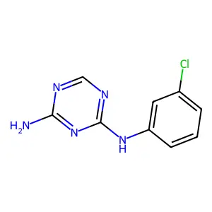 Compound C9H8ClN5 structure
