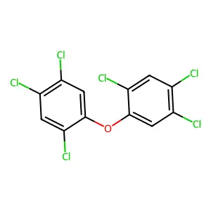 Compound C12H4Cl6O structure