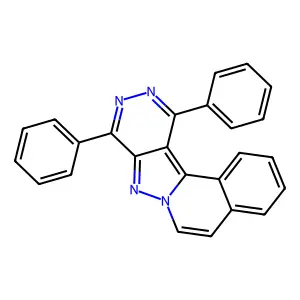 13,16-diphenyl-10,11,14,15-tetrazatetracyclo[8.7.0.02,7.012,17]heptadeca-1(17),2,4,6,8,11,13,15-octaene structure