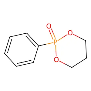 1,3,2-Dioxaphosphorinane, 2-phenyl-, 2-oxide structure