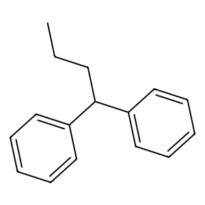 Benzene, 1,1'-butylidenebis- structure