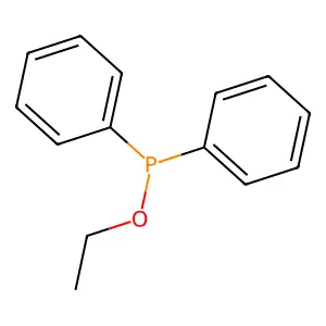 Ethyl diphenylphosphinite structure