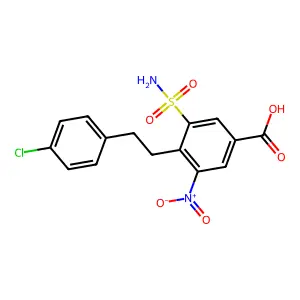 Compound C15H13ClN2O6S structure