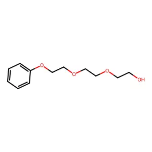 2-[2-(2-phenoxyethoxy)ethoxy]ethanol structure