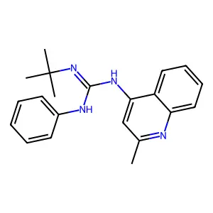 Compound C21H24N4 structure