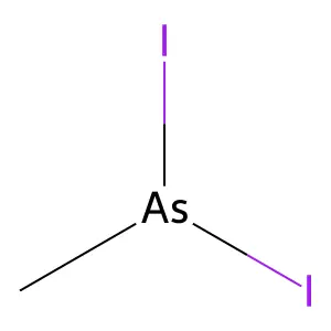 diiodo(methyl)arsane structure