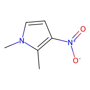 1,2-Dimethyl-3-nitro-1H-pyrrole structure