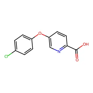 Compound C12H8ClNO3 structure