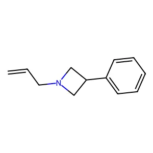 AZETIDINE, 1-ALLYL-3-PHENYL- structure