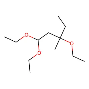 1,1,3-Triethoxy-3-methylpentane structure