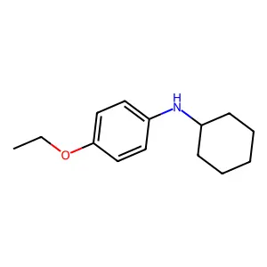 N-Cyclohexyl-4-ethoxyaniline structure