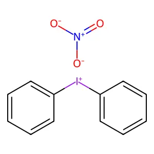 Diphenyliodonium nitrate structure