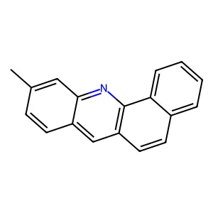 10-Methylbenz(c)acridine structure