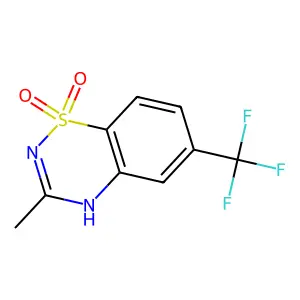 Compound C9H7F3N2O2S structure