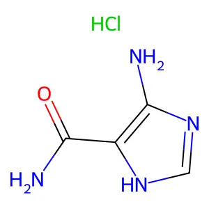4-amino-1H-imidazole-5-carboxamidehydrochloride structure