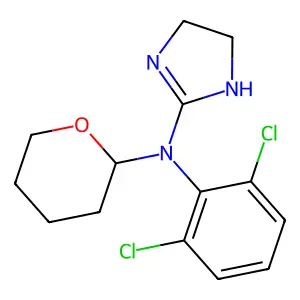 Piclonidine structure