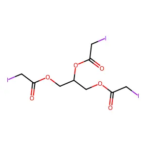 Compound C9H11I3O6 structure
