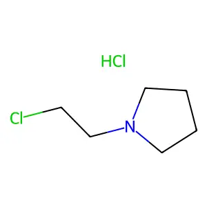 1-(2-Chloroethyl)pyrrolidine hydrochloride structure