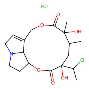Jaconine hydrochloride structure