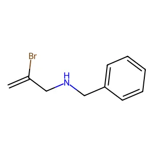 BENZYLAMINE, N-(2-BROMOALLYL)- structure