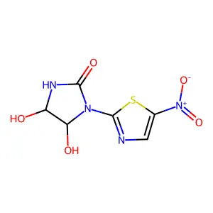 Compound C6H6N4O5S structure