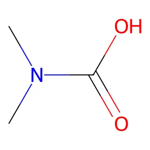 dimethylcarbamic acid structure