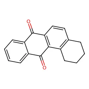 1,2,3,4-tetrahydrobenzo[a]anthracene-7,12-dione structure