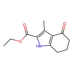 ethyl 3-methyl-4-oxo-1,5,6,7-tetrahydroindole-2-carboxylate structure