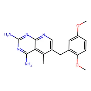 Piritrexim structure