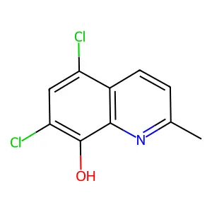 Chlorquinaldol structure