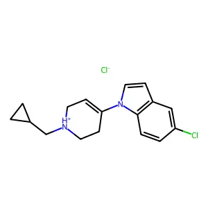Compound C17H20Cl2N2 structure