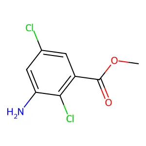 Methyl 3-amino-2,5-dichlorobenzoate structure