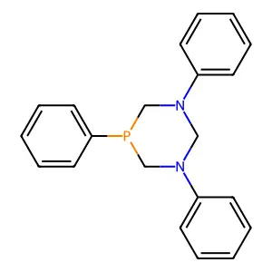 1,3,5-triphenyl-1,3,5-diazaphosphinane structure