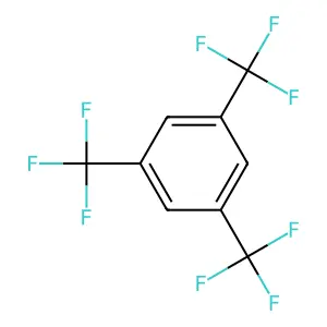 1,3,5-Tris(trifluoromethyl)benzene structure