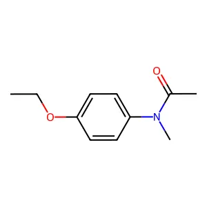 N-Methylphenacetin structure