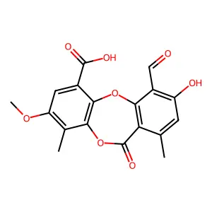 Psoromic acid structure