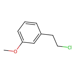 1-(2-chloroethyl)-3-methoxybenzene structure