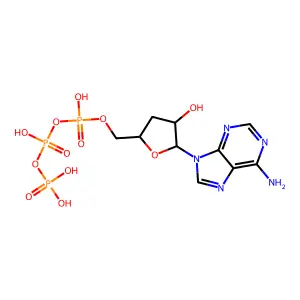 Cordycepin triphosphate structure