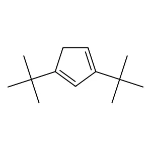 1,3-Cyclopentadiene,1,3-bis(1,1-dimethylethyl)- structure