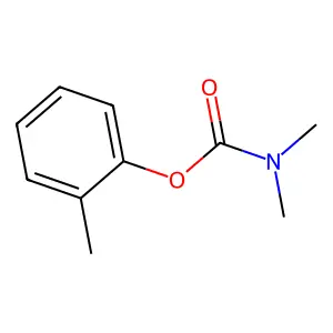 (2-methylphenyl) N,N-dimethylcarbamate structure