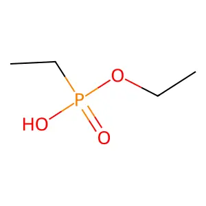 Phosphonic acid, ethyl-, monoethyl ester structure