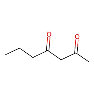Heptane-2,4-dione structure
