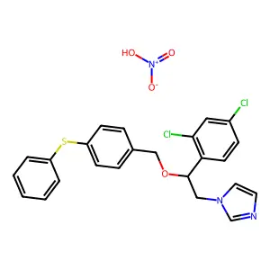 FENTICONAZOLE NITRATE structure