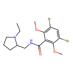 Compound C16H22Br2N2O3 structure