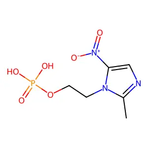 METRONIDAZOLE PHOSPHATE structure