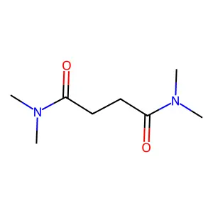 N,N,N',N'-tetramethylbutanediamide structure