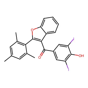 Compound C24H18I2O3 structure